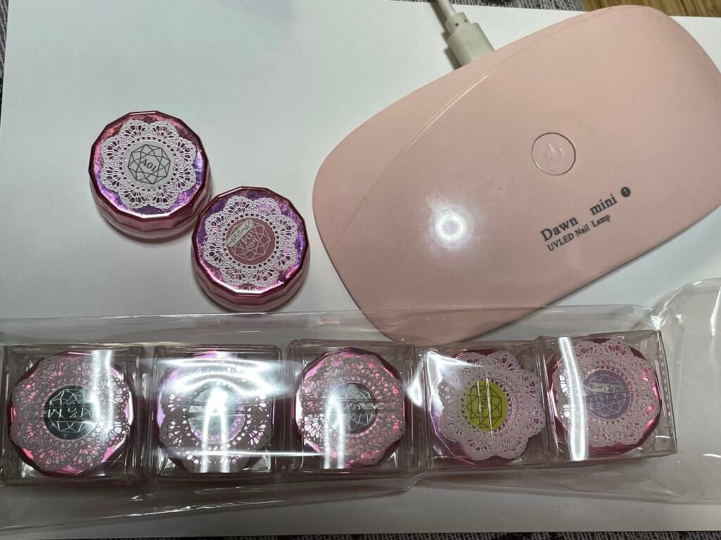 ネイルレシピカラージェル/NailRecipe(ネイルレシピ)/ジェルネイルを使ったクチコミ(1枚目)