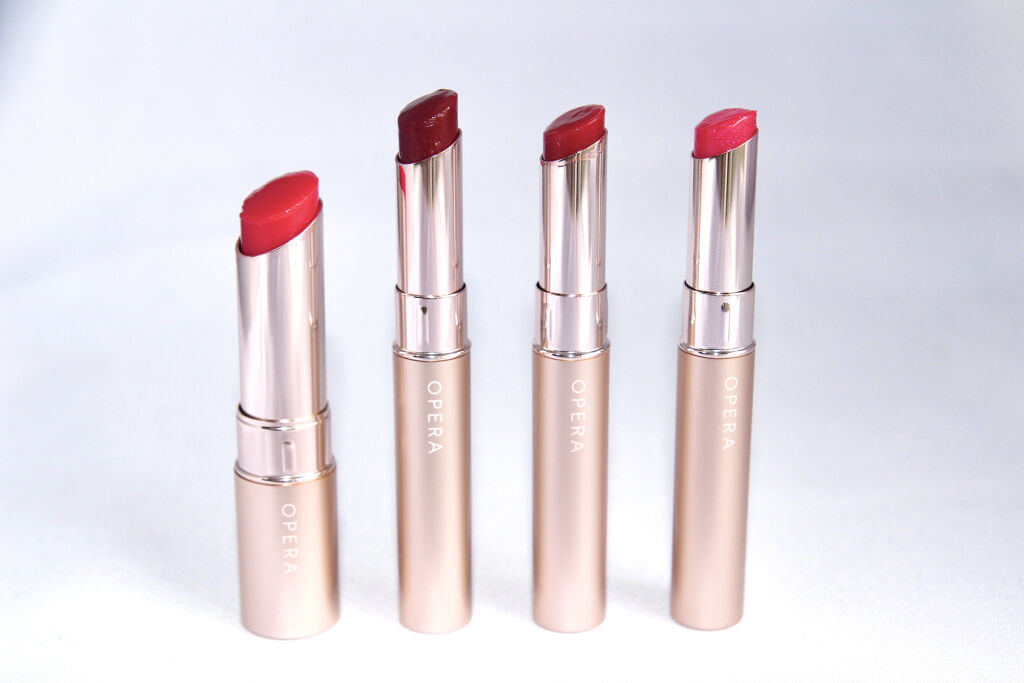 オペラ シアーリップカラー RN 103 スパークルレッド（限定色）/OPERA/リップグロスを使ったクチコミ（1枚目）