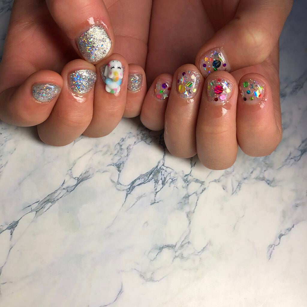 cst on LIPS 「キッズネイル💅今時女子小学生❤️❤️❤️可愛いーな❤️❤️❤️..」(6枚目)