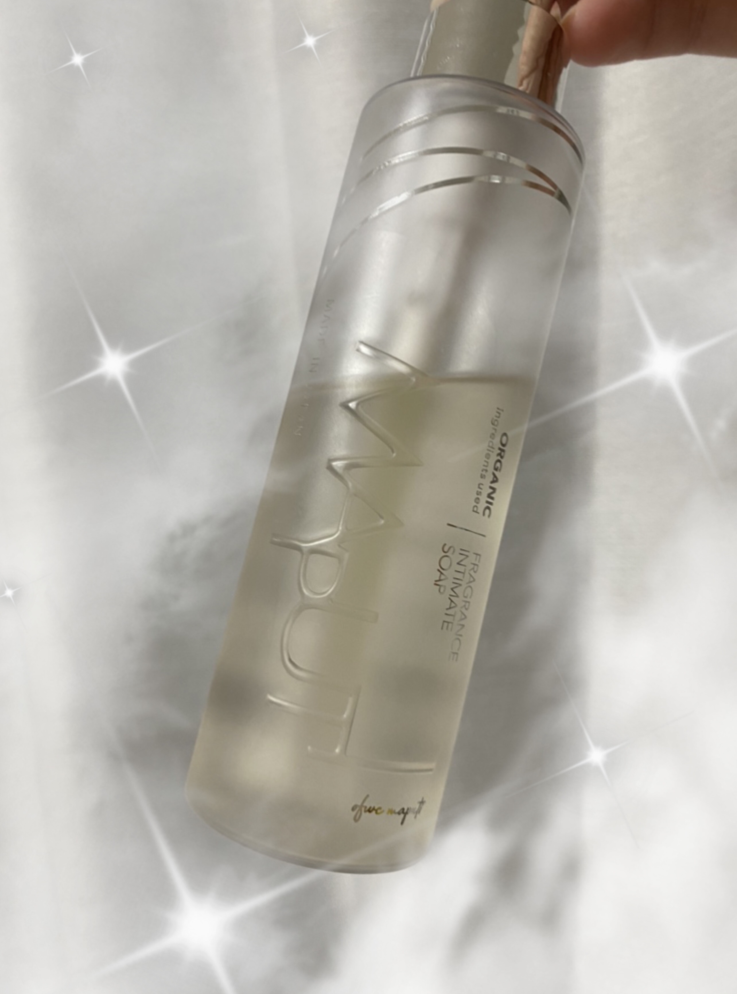 オーガニックフレグランスインティメイトソープ MAPUTI/MAPUTI/デリケートゾーンケアを使ったクチコミ（1枚目）