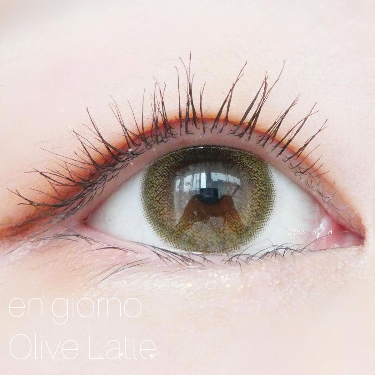 アンジョルノ/en Giorno/カラーコンタクトレンズを使ったクチコミ(1枚目)