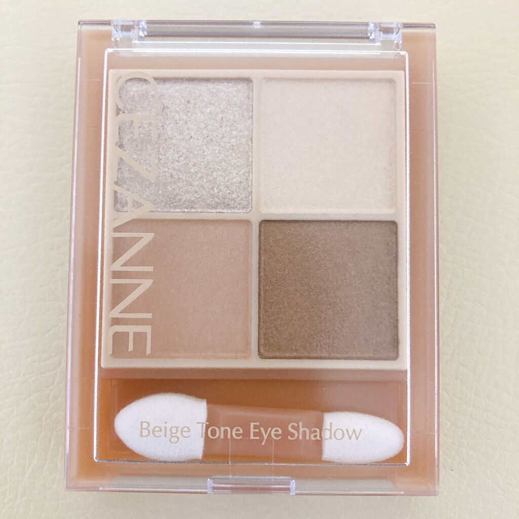 ベージュトーンアイシャドウ/CEZANNE/アイシャドウパレットを使ったクチコミ（1枚目）