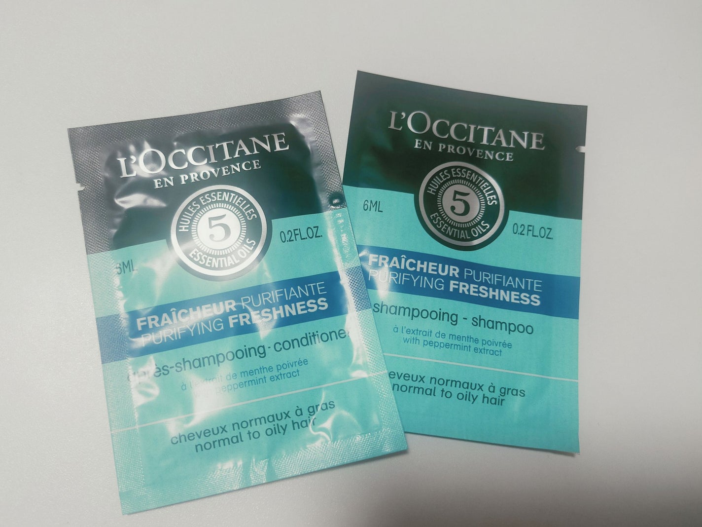 ファイブハーブス ピュアフレッシュネス シャンプー/コンディショナー/L'OCCITANE/市販シャンプーを使ったクチコミ(1枚目)