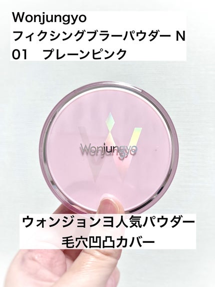 ウォンジョンヨ フィクシングブラーパウダー N/Wonjungyo/ルースパウダーを使ったクチコミ(1枚目)