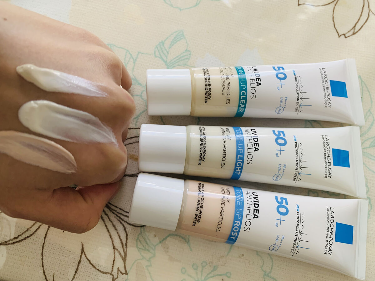 UVイデア XL プロテクショントーンアップ/ラ ロッシュ ポゼ/日焼け止めクリームを使ったクチコミ（2枚目）