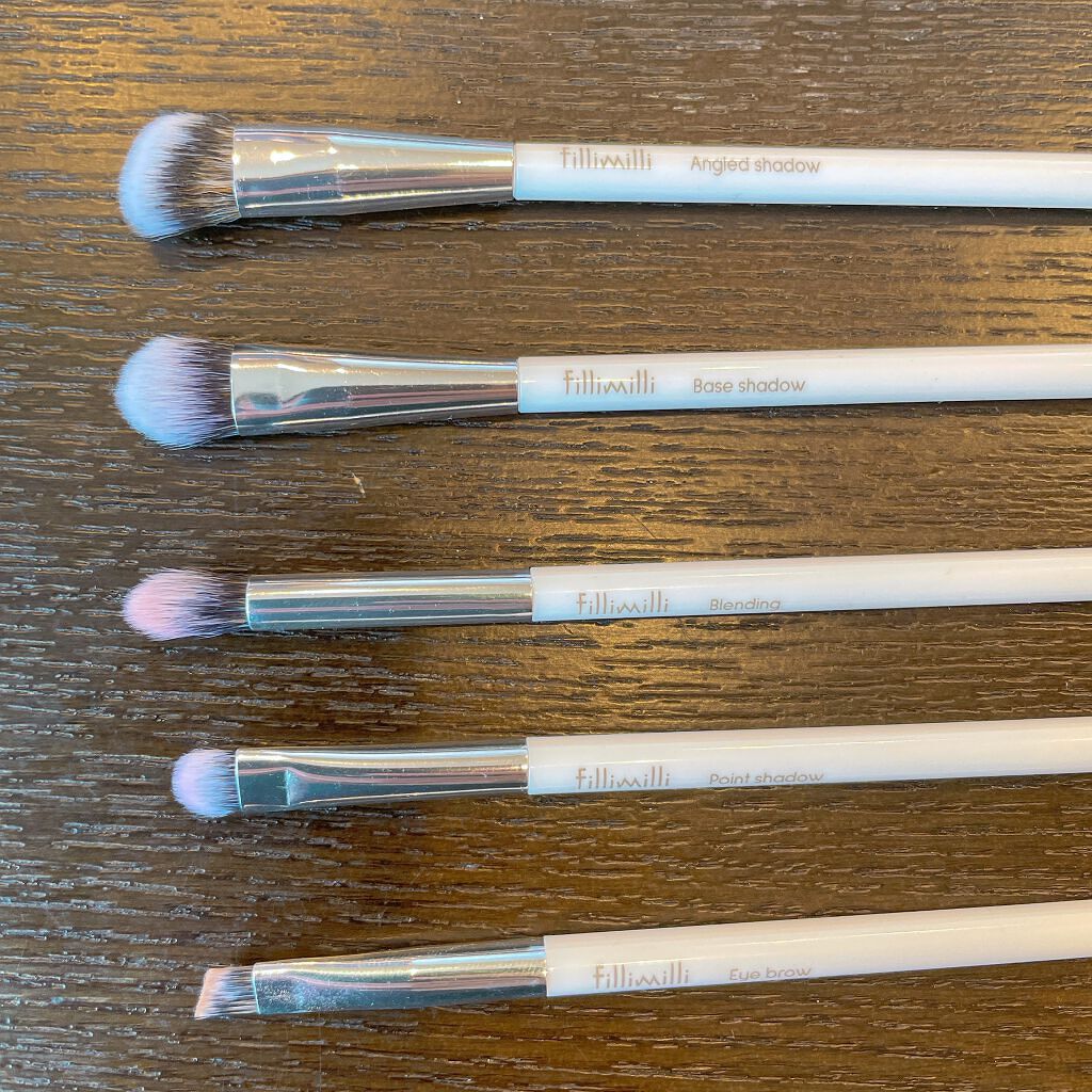 fillimilli アイメイクブラシセット/fillimilli/メイクブラシを使ったクチコミ(3枚目)