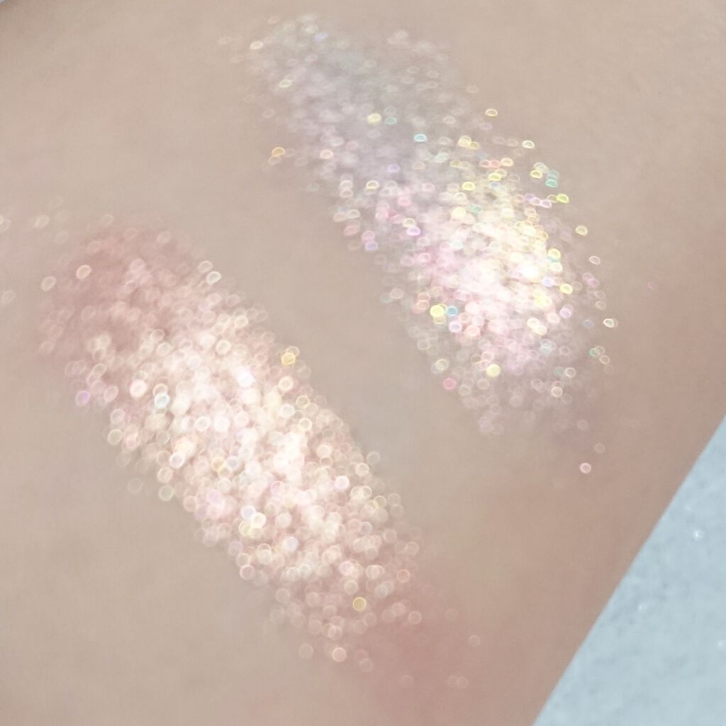 グリッタープリズム シャドウ/MISSHA/グリッターを使ったクチコミ（3枚目）