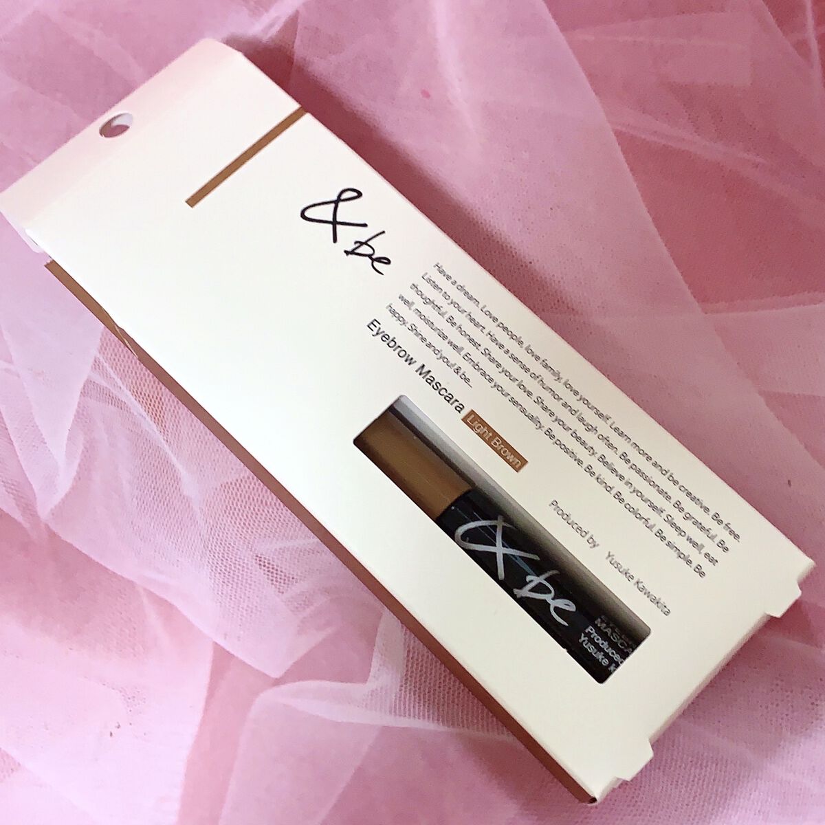 &be アイブロウマスカラ/＆be/眉マスカラを使ったクチコミ（3枚目）