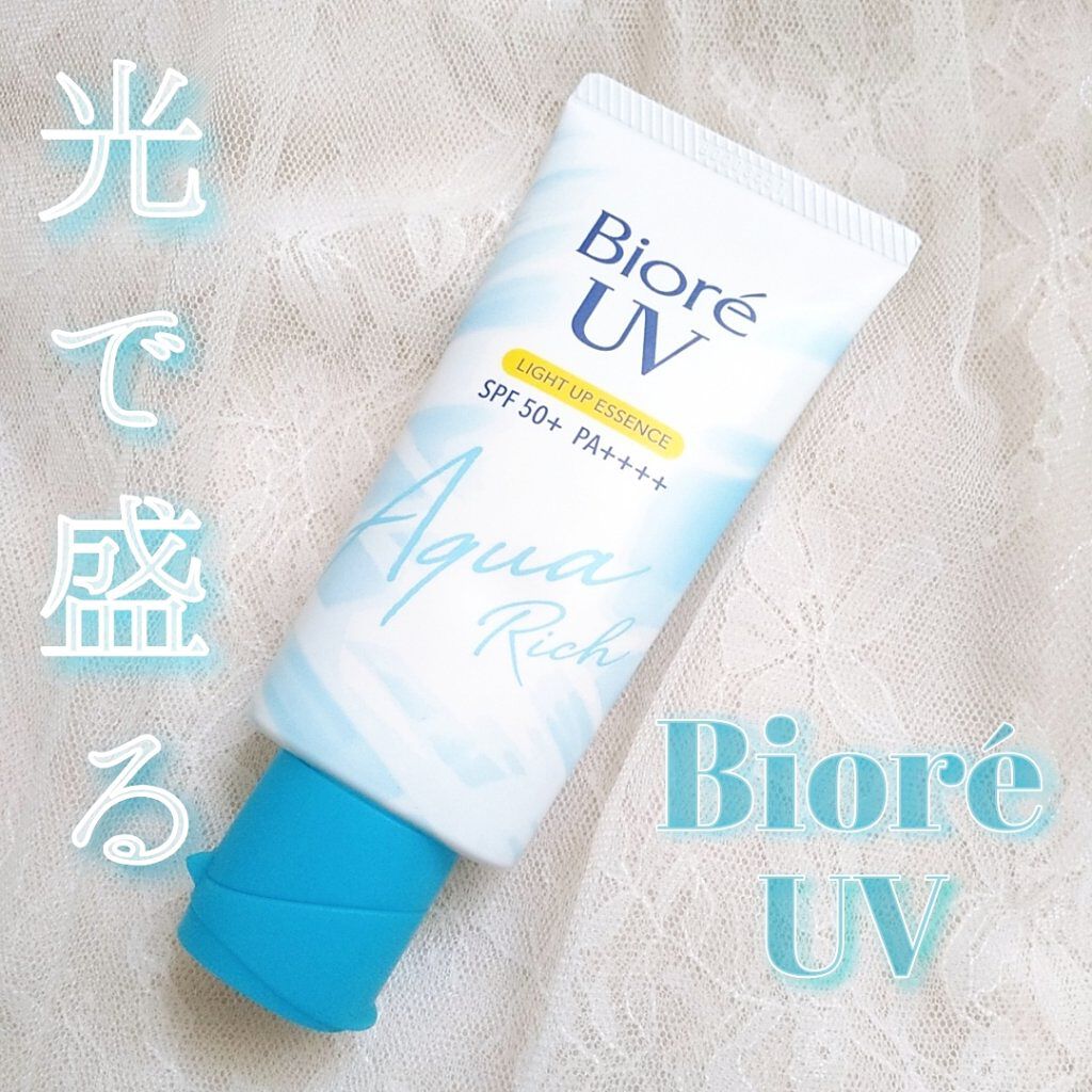 ビオレUV アクアリッチ ライトアップエッセンス/ビオレ/日焼け止めクリームを使ったクチコミ(1枚目)