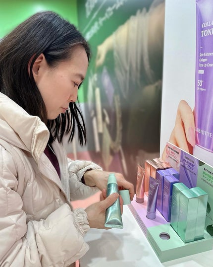 スキンエンハンサーコラーゲントーンアップクリーム/LABIOTTE/日焼け止めクリームを使ったクチコミ(5枚目)