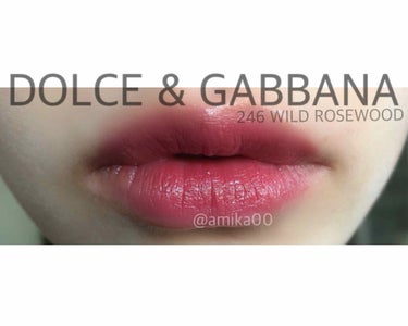 ザ・オンリーワン ルミナスカラー リップスティック/DOLCE&GABBANA BEAUTY/口紅を使ったクチコミ（3枚目）