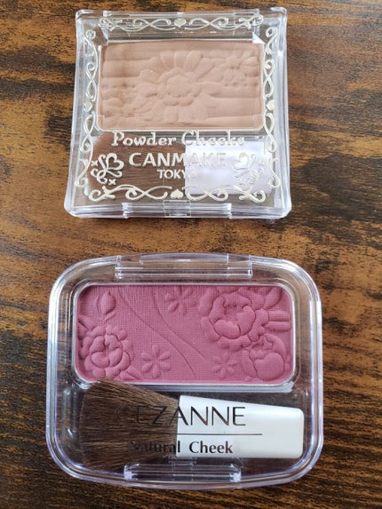 【旧品】パウダーチークス/キャンメイク/パウダーチークを使ったクチコミ(1枚目)