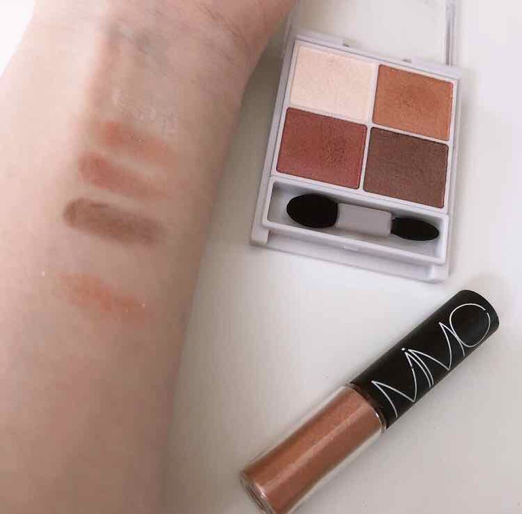 ミネラルリキッドリーシャドー 01 ヴェールピンク/MiMC/リキッドアイシャドウを使ったクチコミ（3枚目）