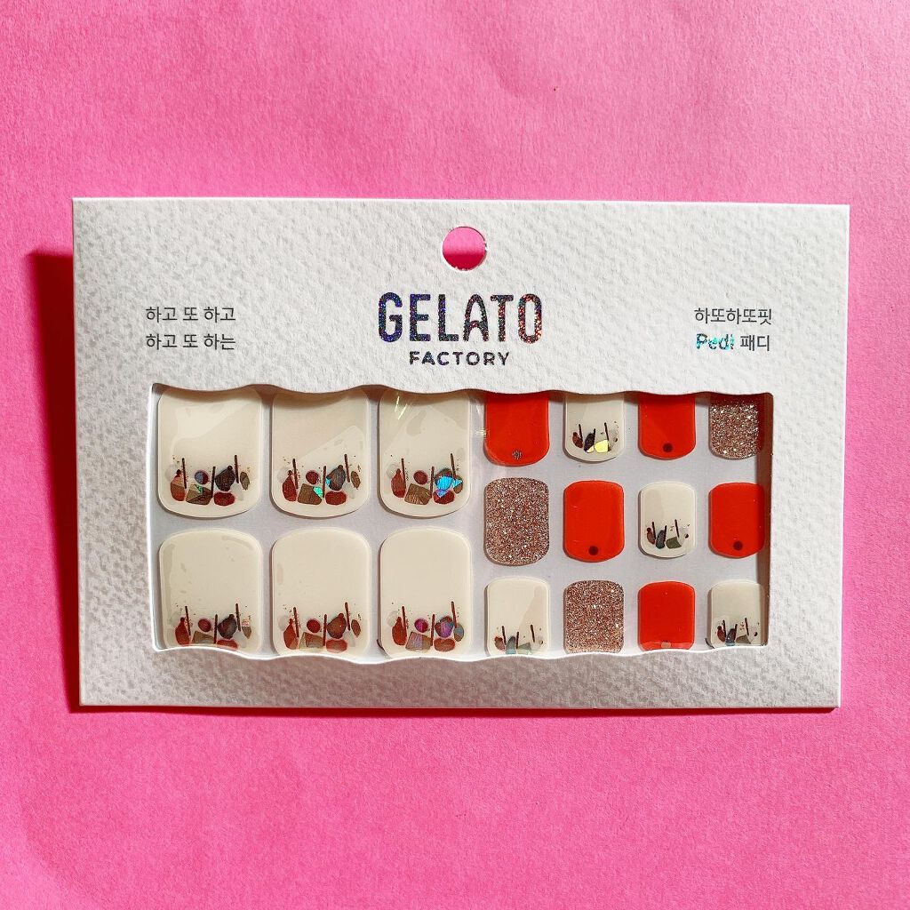 ネイルフィット ジェルネイルシール/GELATO FACTORY/ネイルシールを使ったクチコミ(5枚目)