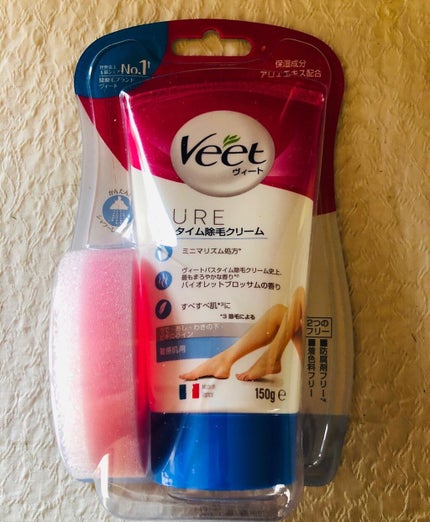 バスタイム除毛クリーム 敏感肌用/Veet/除毛クリームを使ったクチコミ(1枚目)