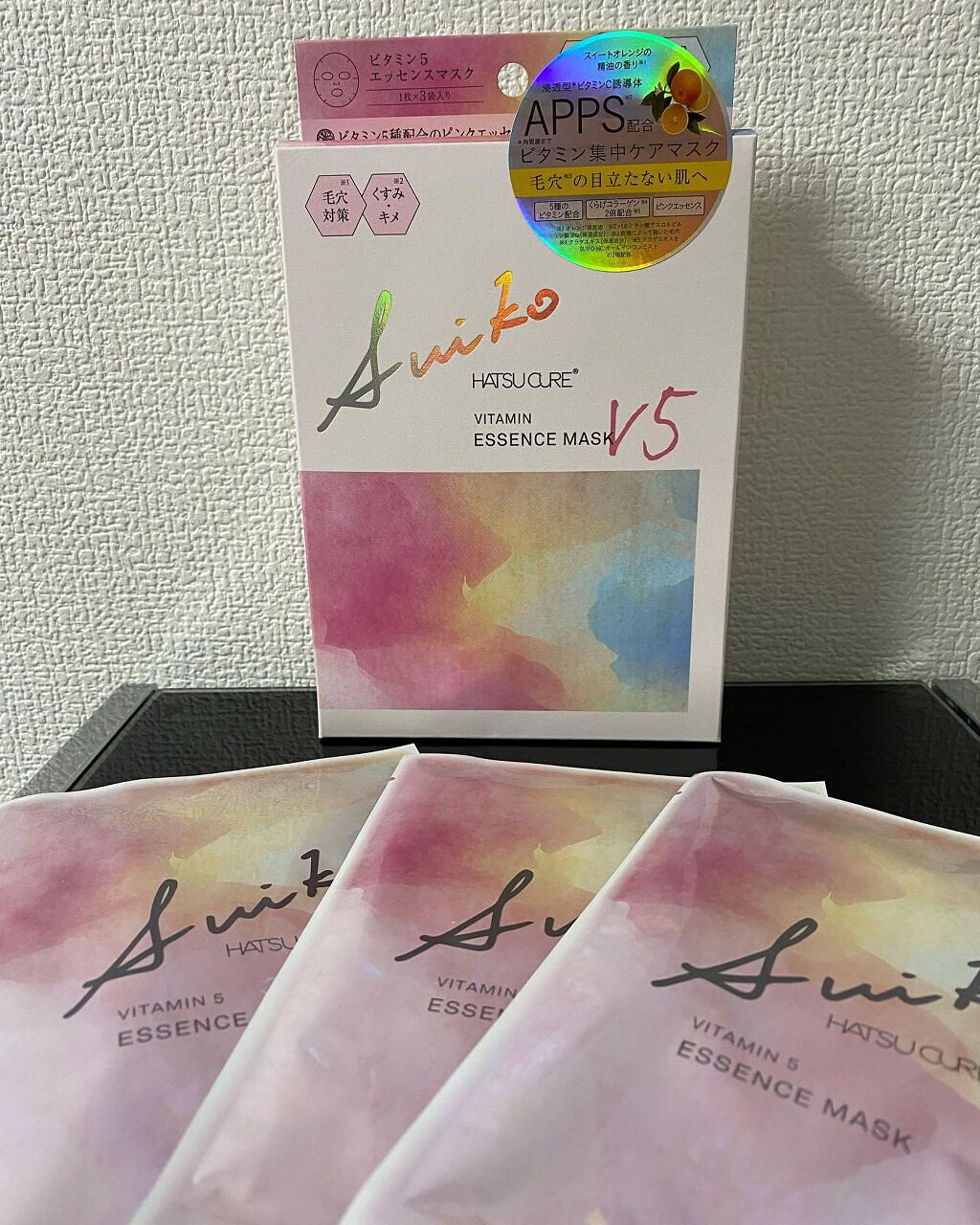 HR on LIPS 「SUIKOHCビタミン5エッセンスマスクこちらは3枚入り<美容..」(1枚目)