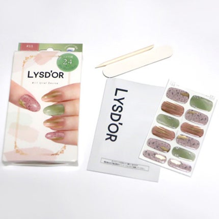 セミキュアジェルネイルシール ハンド用/LYSD’OR/ネイルシールを使ったクチコミ(2枚目)