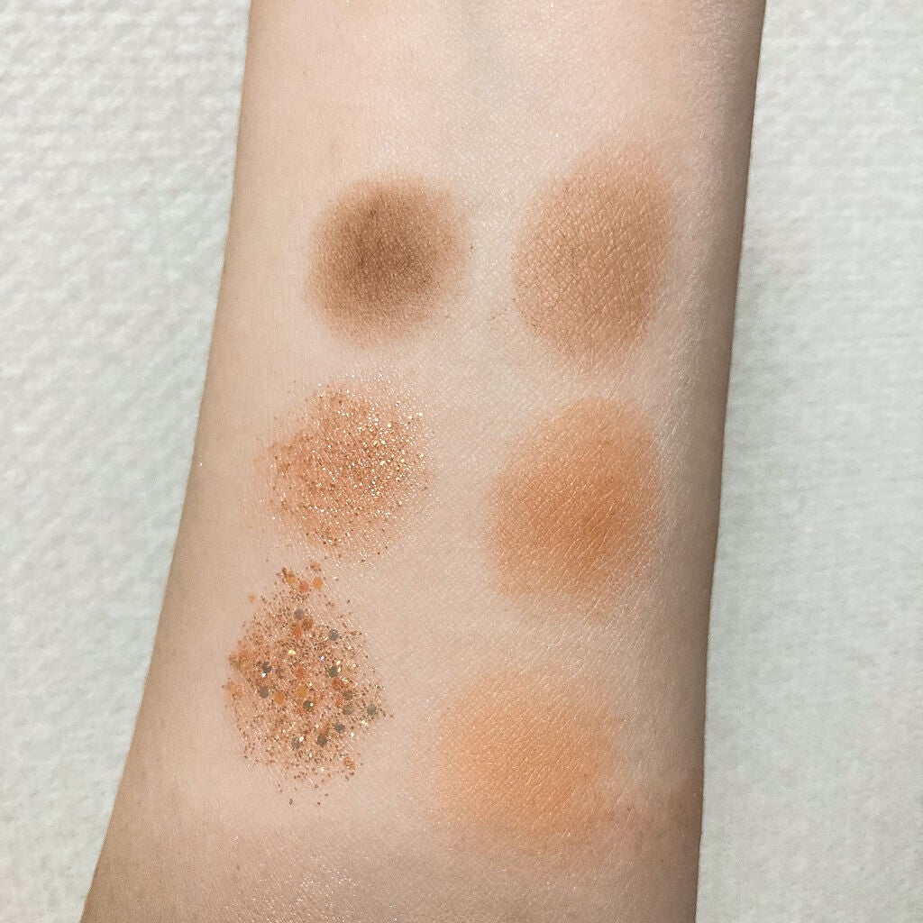 ミックスブラーリングアイパレット/wakemake/マルチパレットを使ったクチコミ(3枚目)