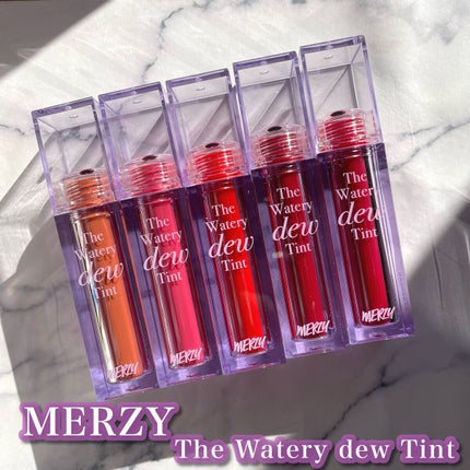 ザ ウォータリーデューティント/MERZY/リップティントを使ったクチコミ(1枚目)