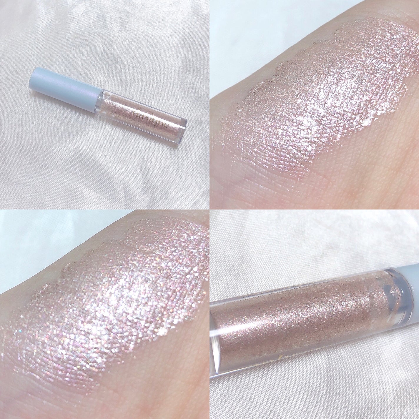 スターリット リキッドグリッター/dasique/メイクアップを使ったクチコミ(2枚目)