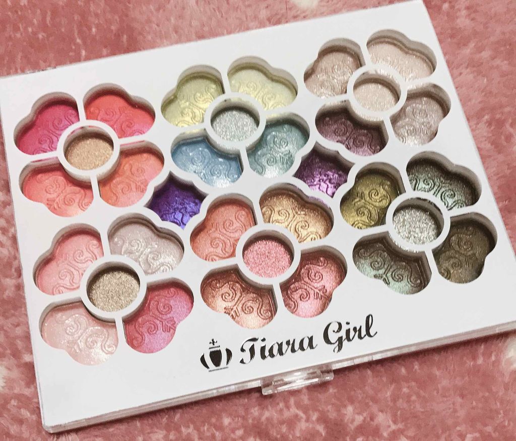 アイカラーパレット/ティアラガール/アイシャドウパレットを使ったクチコミ(1枚目)
