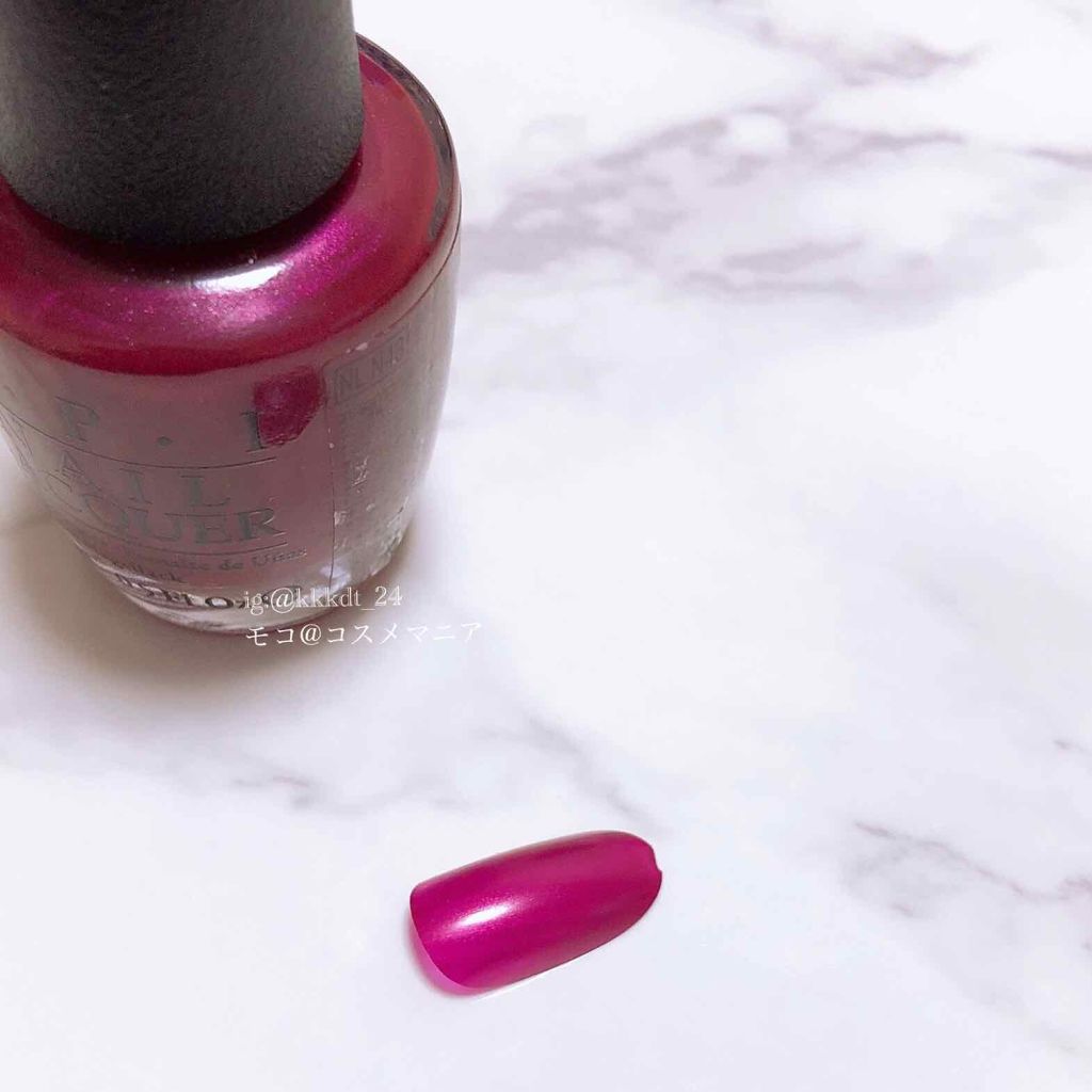 ネイルラッカー/O・P・I/マニキュアを使ったクチコミ（2枚目）