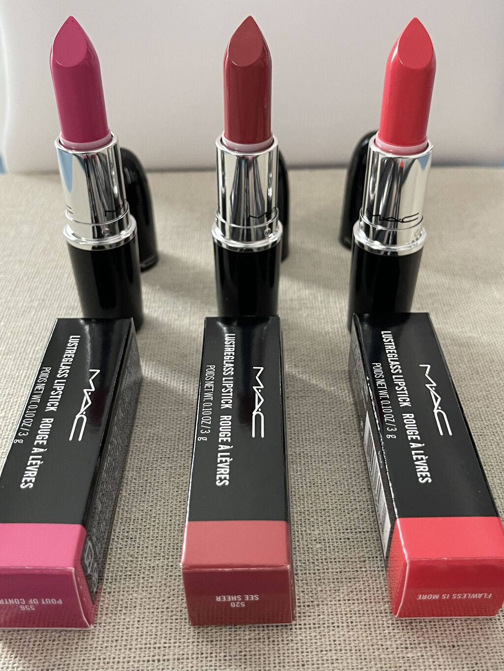 ラスターガラス リップスティック/M・A・C/口紅を使ったクチコミ（3枚目）