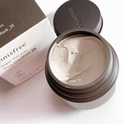 スーパーヴォルカニック ポア クレイマスク/innisfree/洗い流すパック・マスクを使ったクチコミ(2枚目)