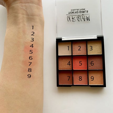 UR GLAM BLOOMING EYE COLOR PALETTE/U R GLAM/アイシャドウパレットを使ったクチコミ(2枚目)