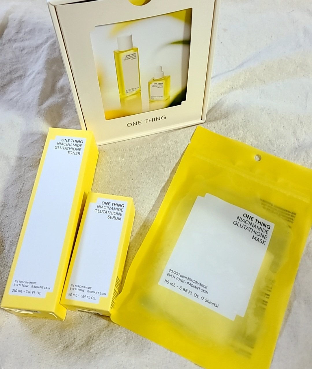 ナイアシンアミドグルタチオントナー/ONE THING/化粧水を使ったクチコミ(4枚目)