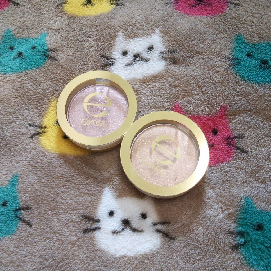 シャイニーシャドウ N/excel/単色アイシャドウを使ったクチコミ(1枚目)