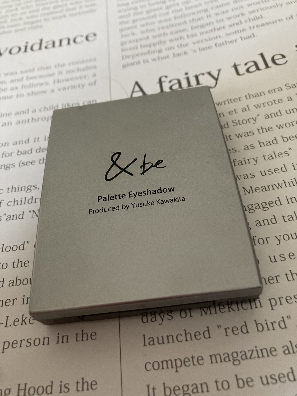 パレットアイシャドウ/＆be/アイシャドウパレットを使ったクチコミ（1枚目）