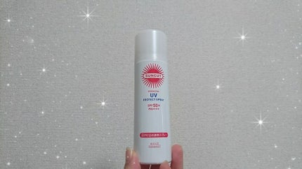 日やけ止め透明スプレー 無香料/サンカット®/日焼け止めミスト・スプレーを使ったクチコミ(1枚目)