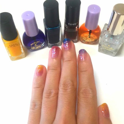 カラフルネイルズ/キャンメイク/マニキュアを使ったクチコミ(2枚目)