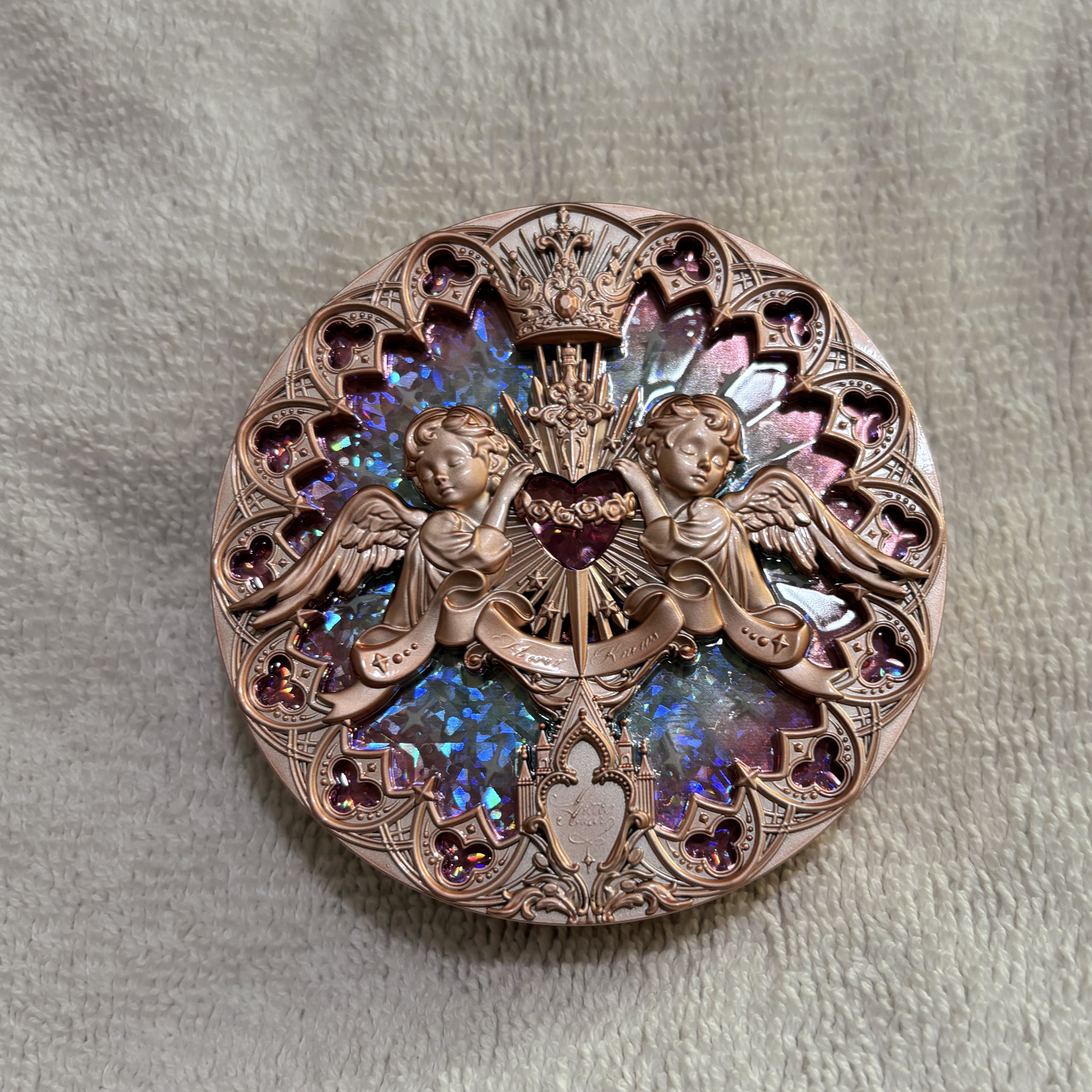 リトルエンジェル ハイライター パラダイスロスト（失楽園）/FlowerKnows/パウダーハイライトを使ったクチコミ（3枚目）