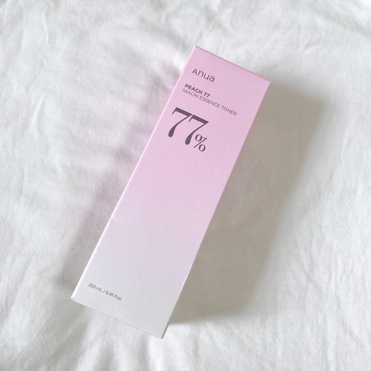 桃77%ナイアシンエッセンストナー 250ml/Anua/化粧水を使ったクチコミ(4枚目)