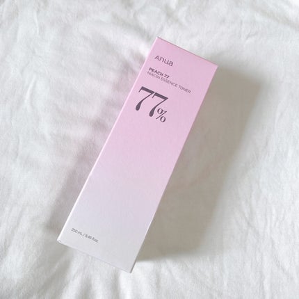桃77%ナイアシンエッセンストナー 250ml/Anua/化粧水を使ったクチコミ(4枚目)