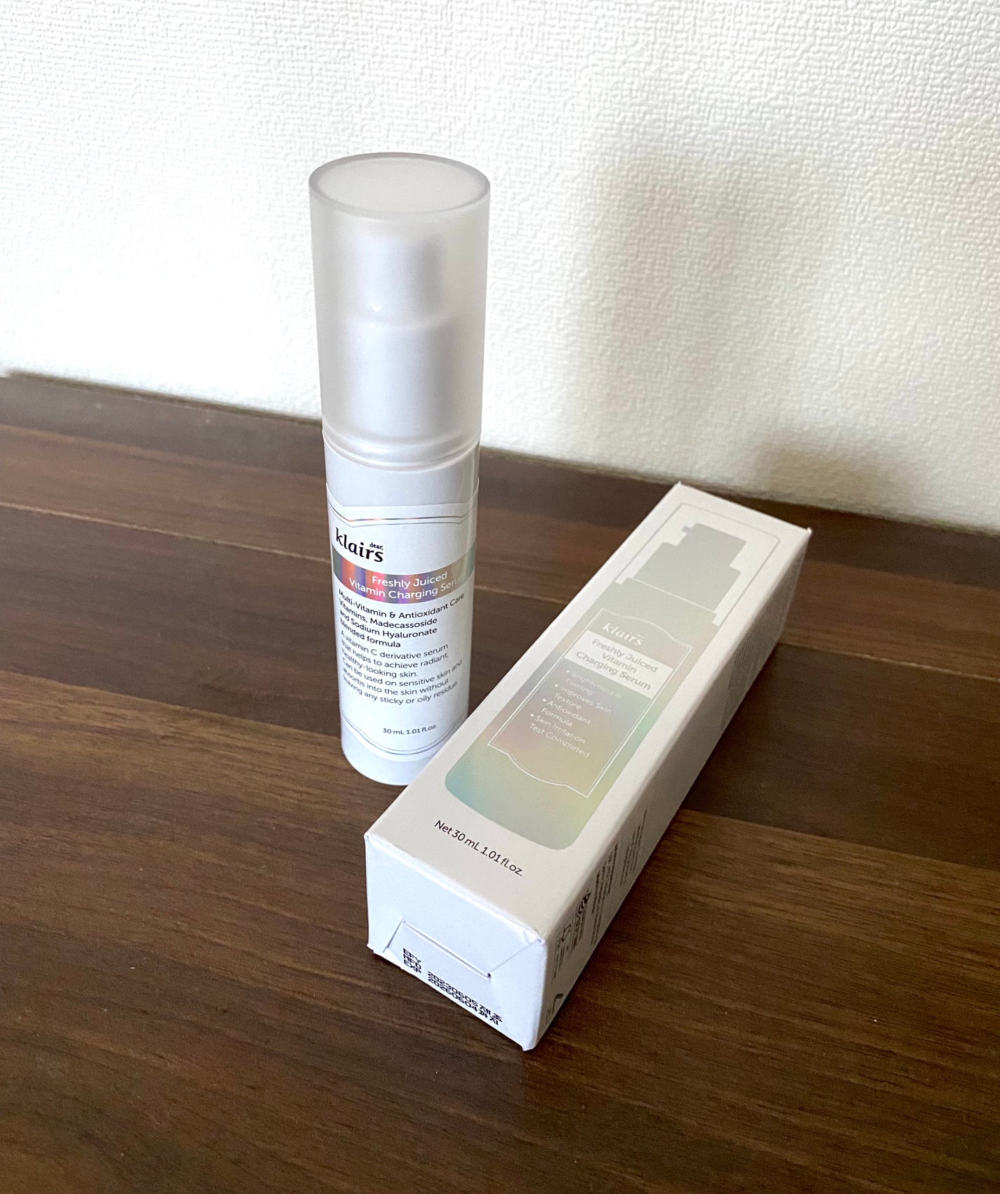 フレッシュリージュースドビタミンチャージングセラム(30ml)/Klairs/美容液を使ったクチコミ(1枚目)