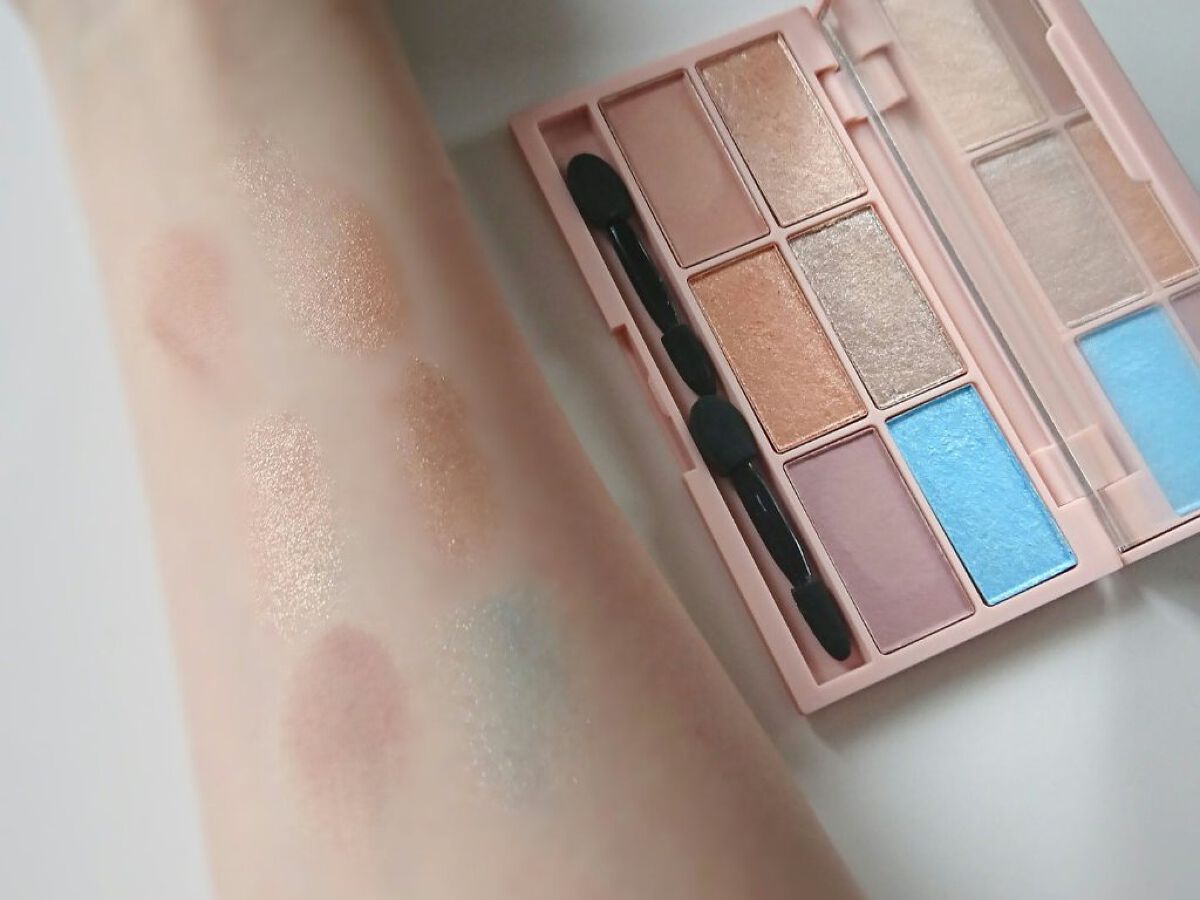 イロアソビ 6色アイパレット/iroasobi/アイシャドウパレットを使ったクチコミ(2枚目)