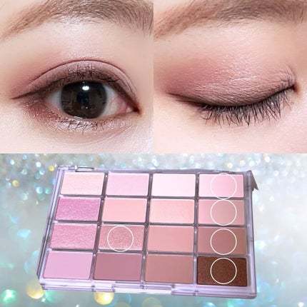 ソフトブラーリングアイパレット/wakemake/アイシャドウパレットを使ったクチコミ(4枚目)