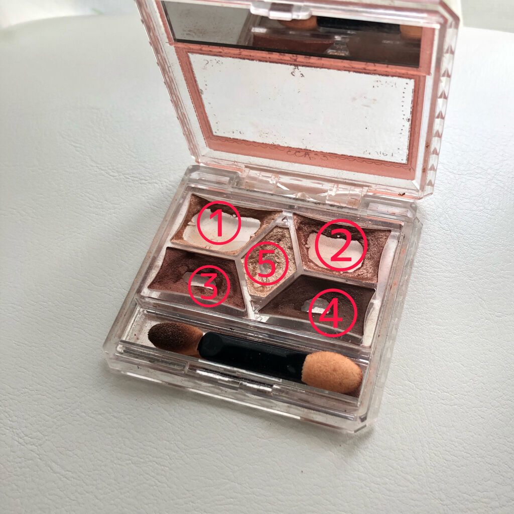 【旧品】パーフェクトスタイリストアイズ/キャンメイク/アイシャドウパレットを使ったクチコミ（2枚目）