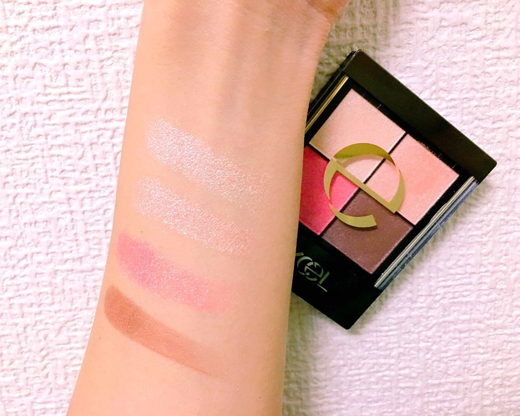 リアルクローズシャドウ/excel/アイシャドウパレットを使ったクチコミ（2枚目）