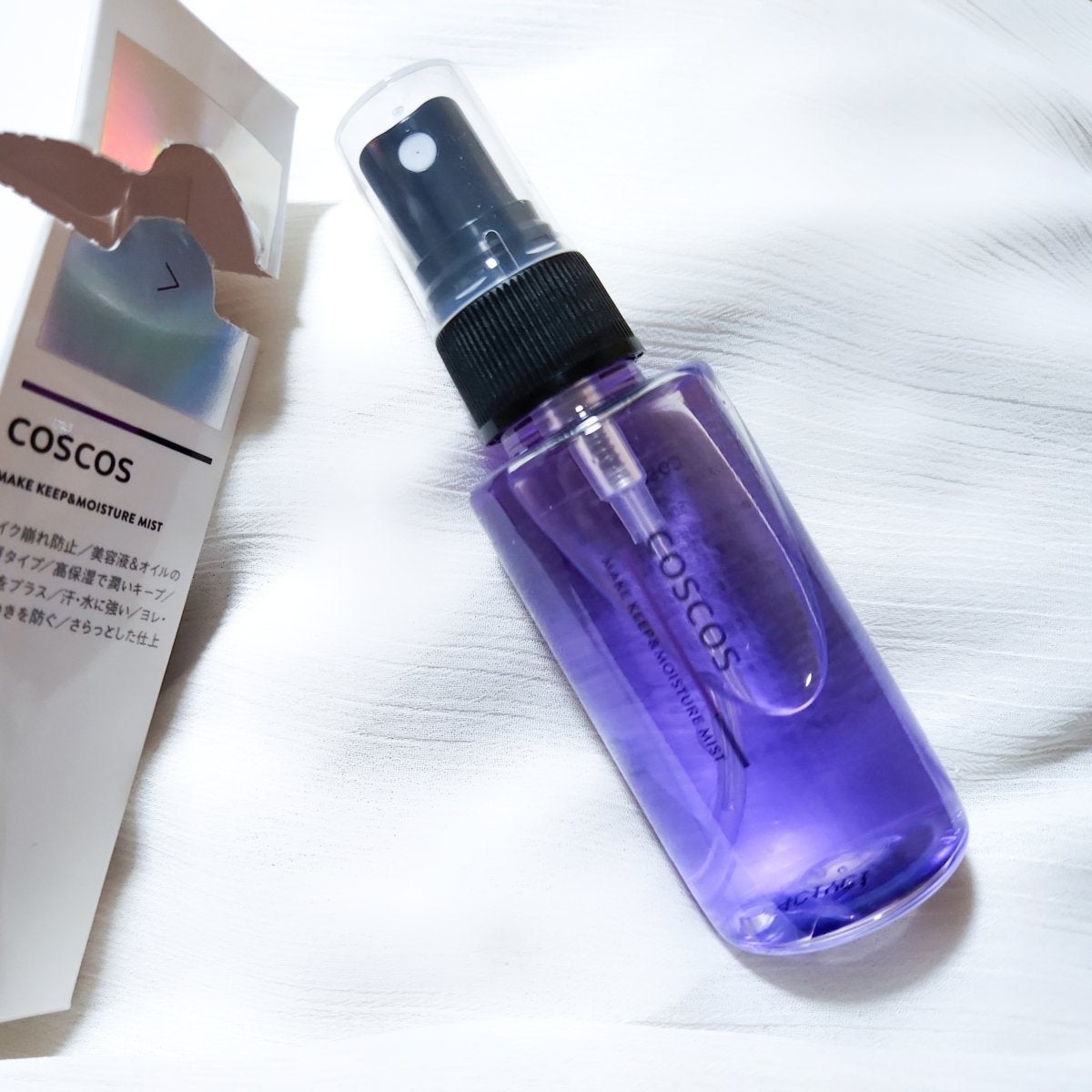 メイクキープ&モイスチャーミスト/COSCOS/フィックスミストを使ったクチコミ(1枚目)