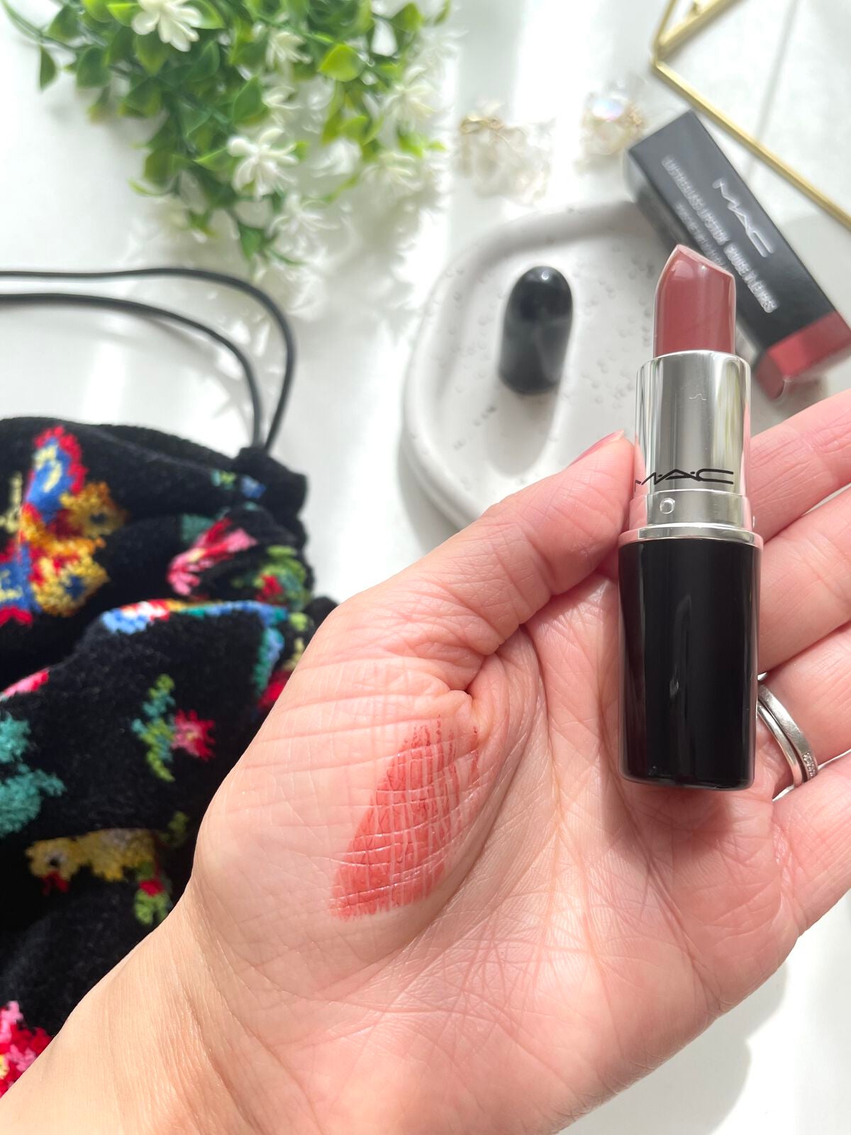 ラスターガラス リップスティック/M・A・C/口紅を使ったクチコミ(4枚目)