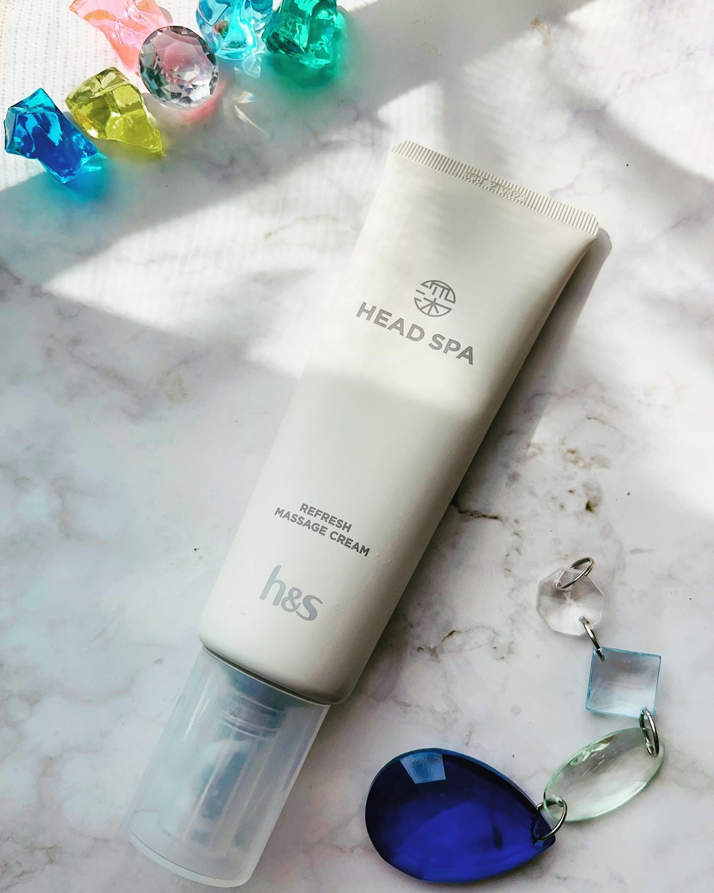 リフレッシュ マッサージクリーム/h&s/洗い流すヘアトリートメントを使ったクチコミ（1枚目）