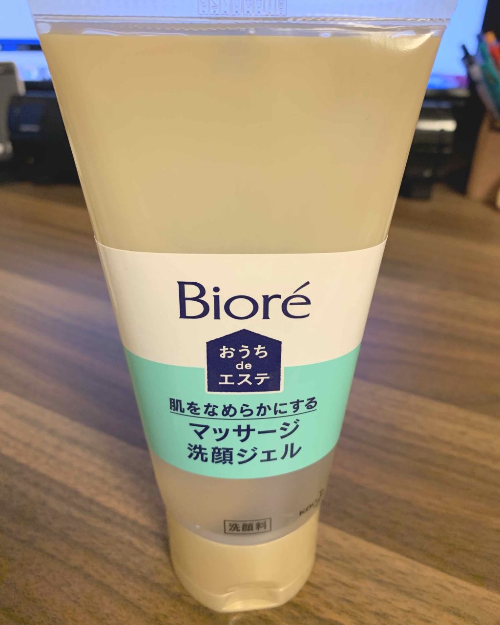 おうちdeエステ 肌をなめらかにする マッサージ洗顔ジェル/ビオレ/その他洗顔料を使ったクチコミ（1枚目）