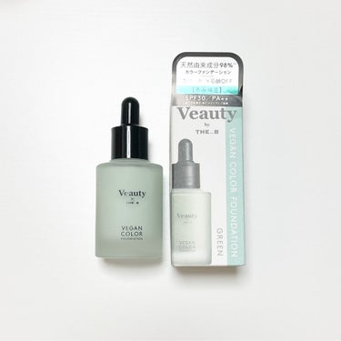 Veauty by THE_B
VEGAN COLOR FOUNDATION(グリーン)


¥2,750(税込)


☑︎肌の赤みやマスク荒れが気になる
☑︎くすみや色ムラが気になる
☑︎肌が乾燥して