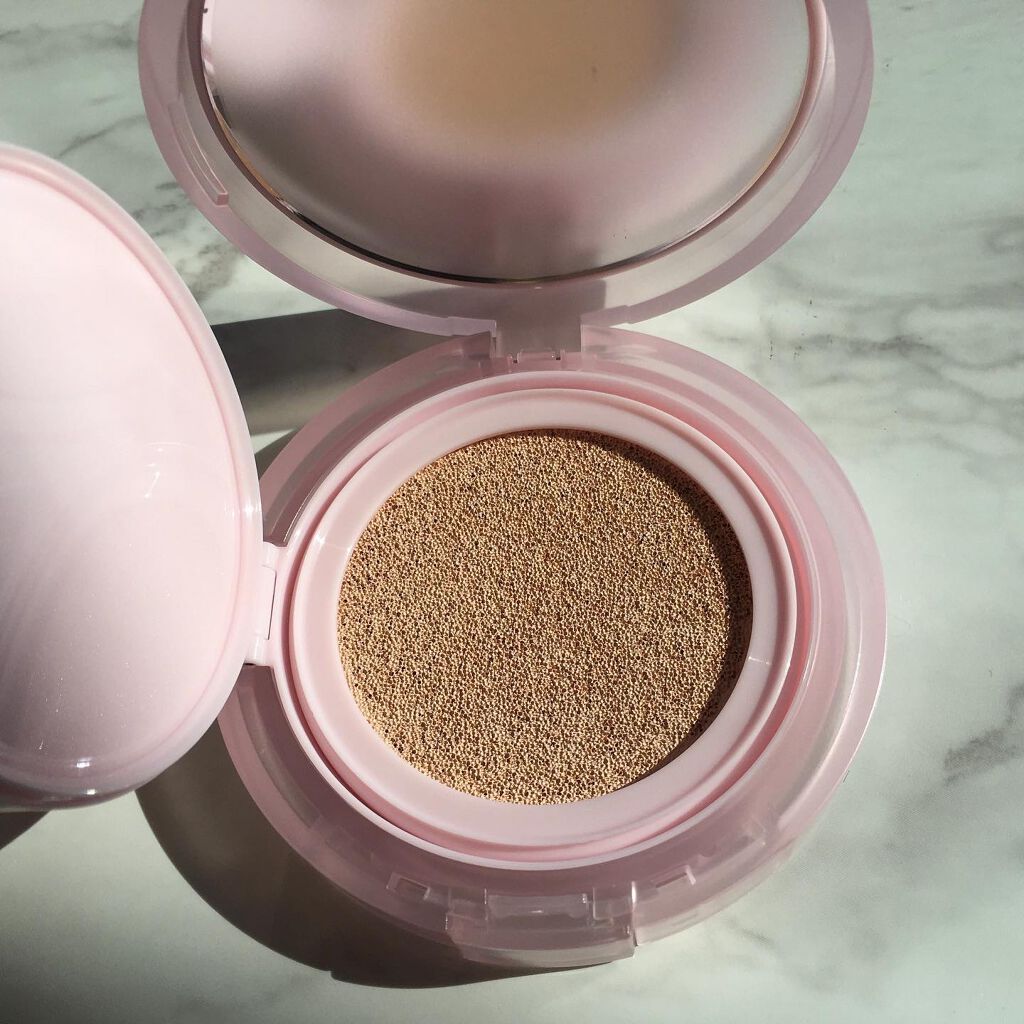 ロングラスティングマットカバークッション/Milk Touch/クッションファンデーションを使ったクチコミ(2枚目)