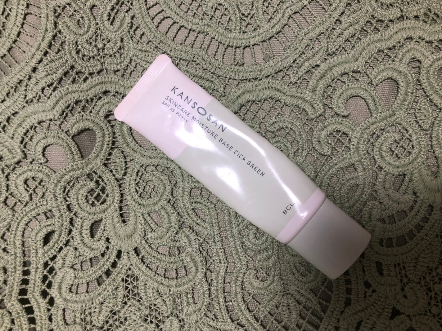 乾燥さん 保湿力スキンケア下地 シカグリーン/乾燥さん/化粧下地を使ったクチコミ(1枚目)