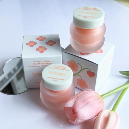 ビタグレーズドリップマスク/TOCOBO/リップマスクを使ったクチコミ(3枚目)